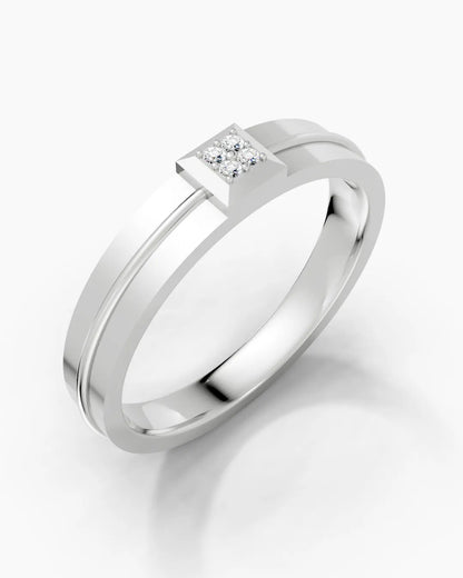 Quartet Cluster Men Ring