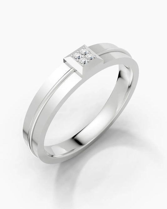 Quartet Cluster Men Ring
