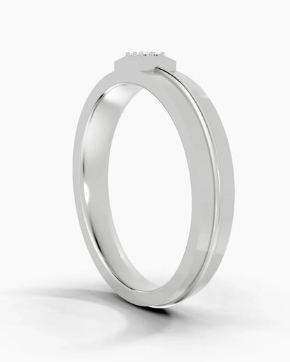 Quartet Cluster Men Ring