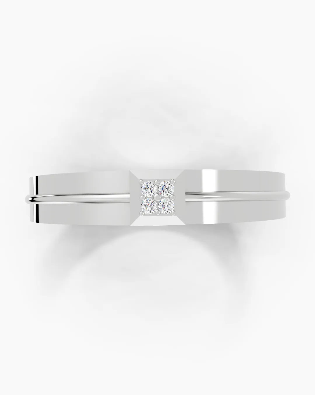 Quartet Cluster Men Ring