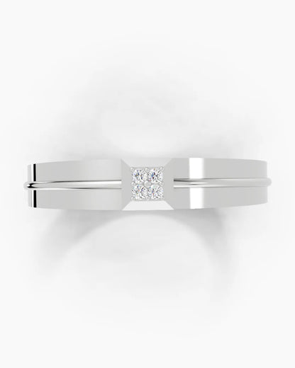 Quartet Cluster Men Ring