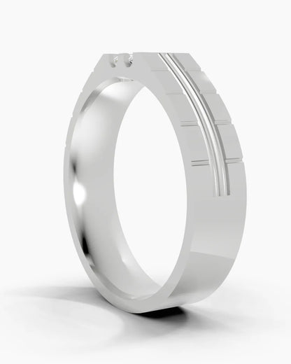 Grit Square Men Ring