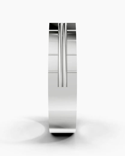 Grit Square Men Ring