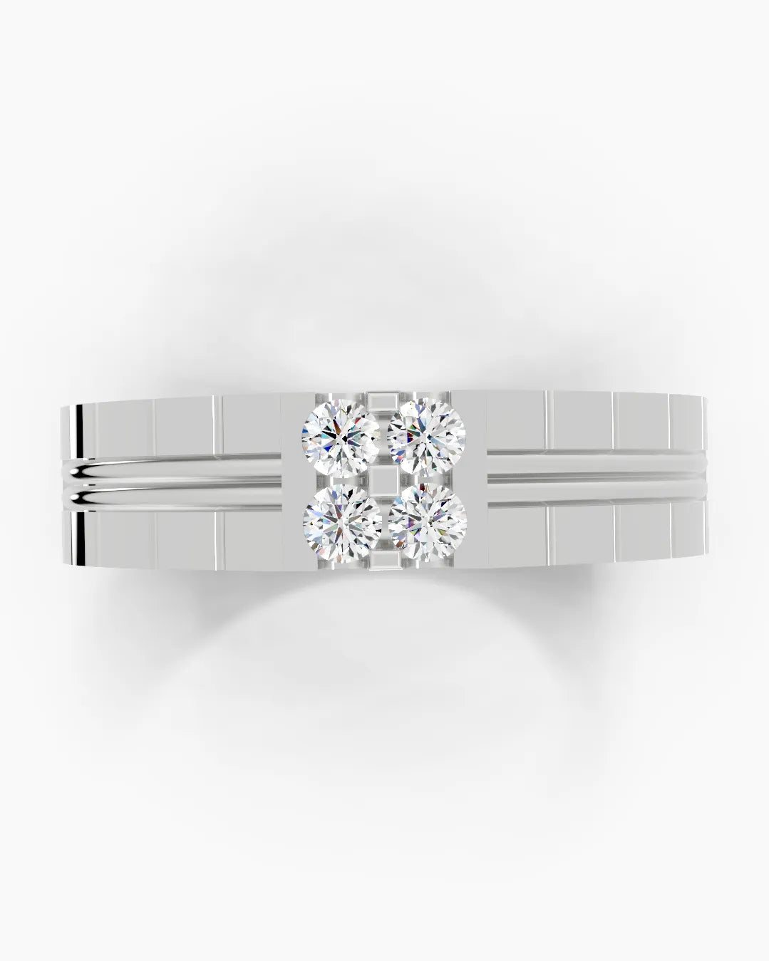 Grit Square Men Ring
