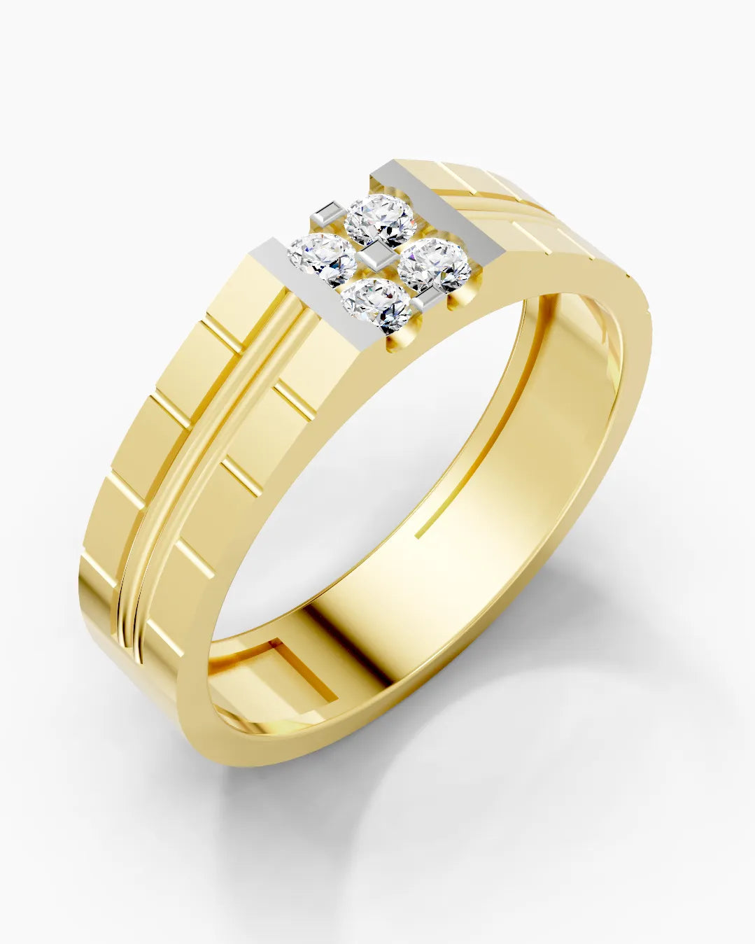 Desert Matrix Men Ring
