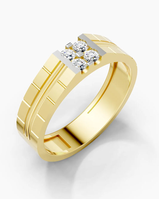 Desert Matrix Men Ring