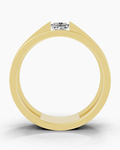 Platform Gem Men Ring