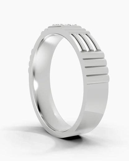 Grid Men Ring