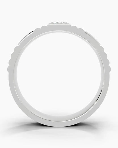 Grid Men Ring
