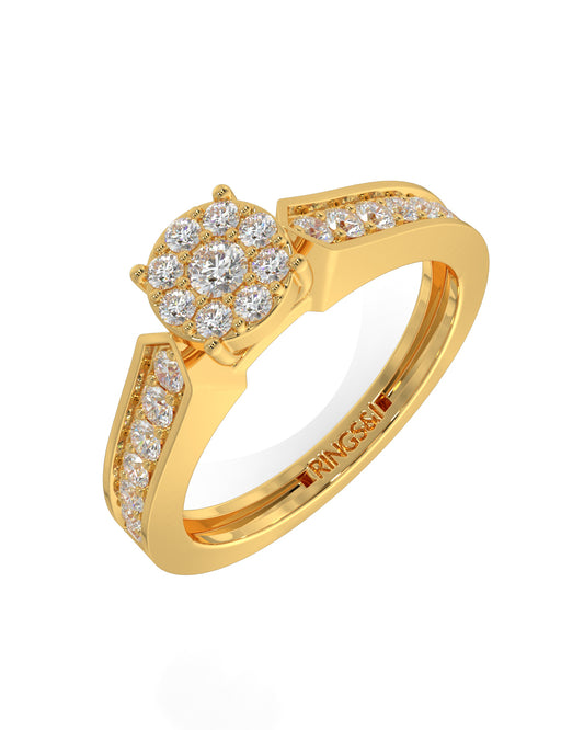 Cluster Crown Women Ring