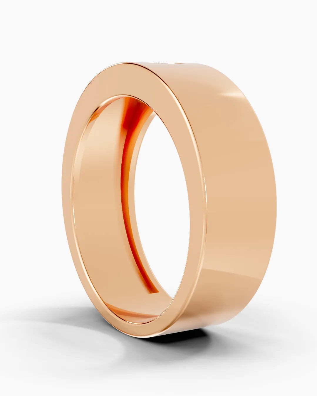 Chrome Ridge Men Ring