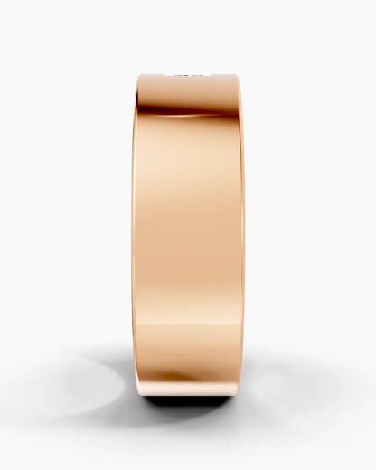Chrome Ridge Men Ring