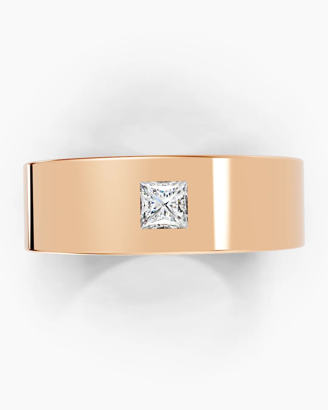Chrome Ridge Men Ring
