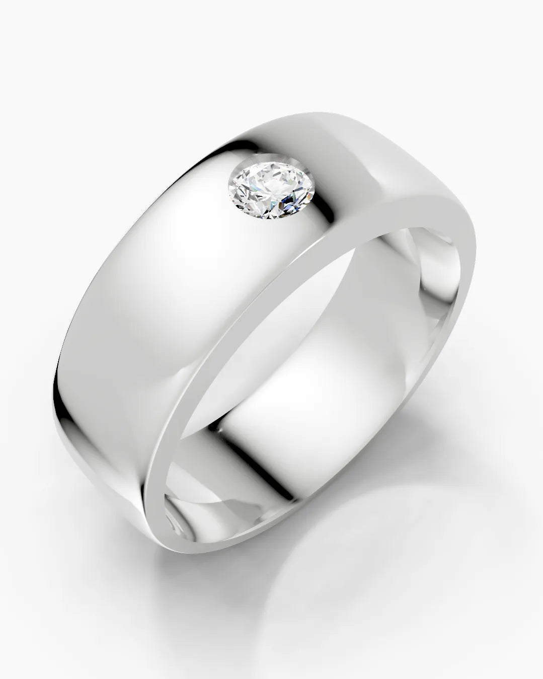 Bright Anchor Men Ring