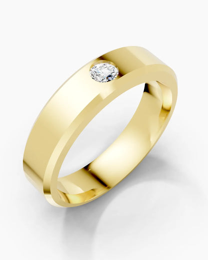 Metal Shelter Men Ring