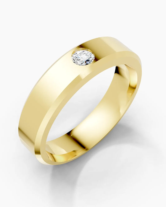 Metal Shelter Men Ring