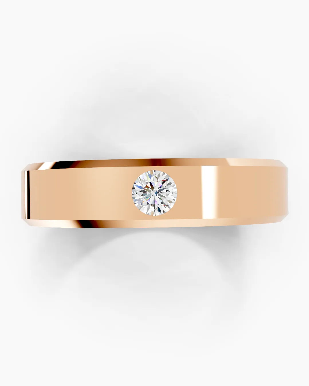 Mirror Point Men Ring
