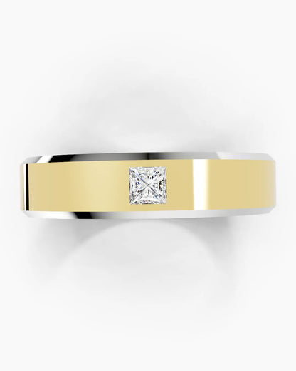 True center Men Ring