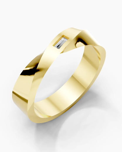 Elegant Beam Men Ring
