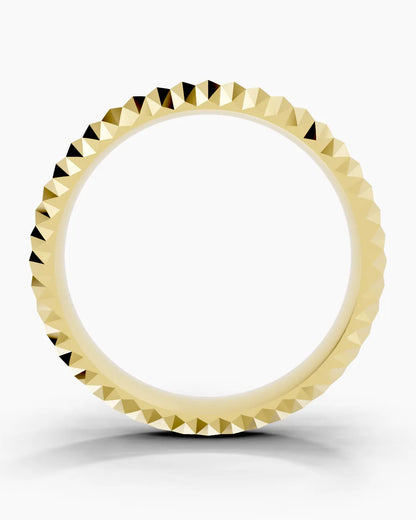 Obsidian Trace Men Ring