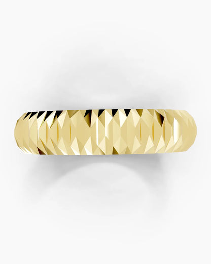 Obsidian Trace Men Ring