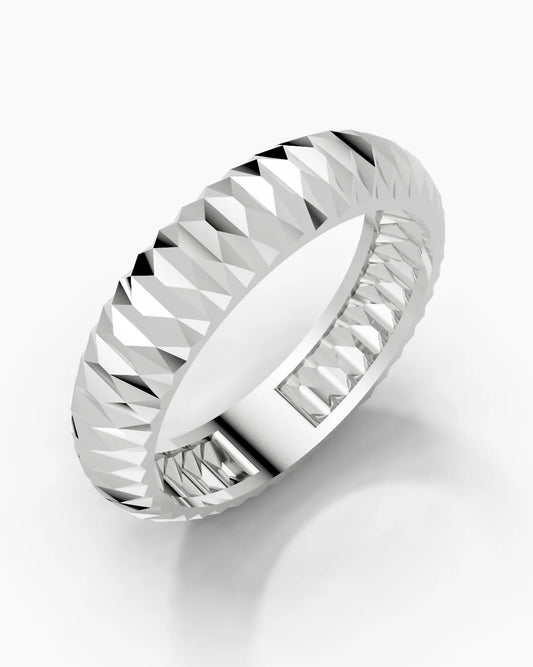 Molten Crest Men Ring