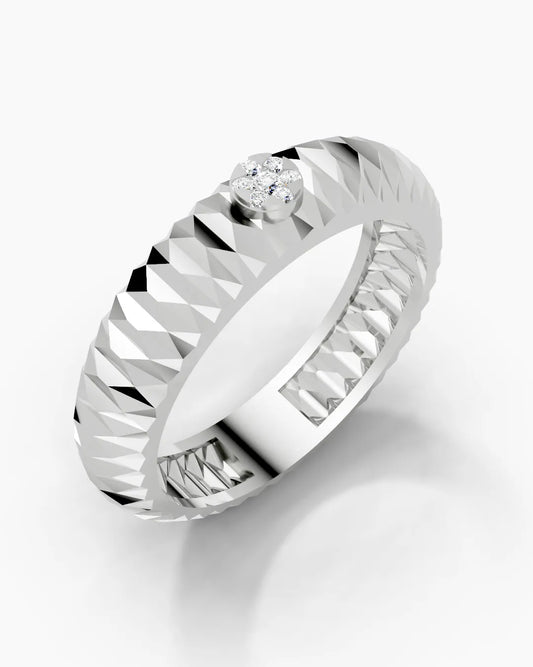Ashen Peak Men Ring
