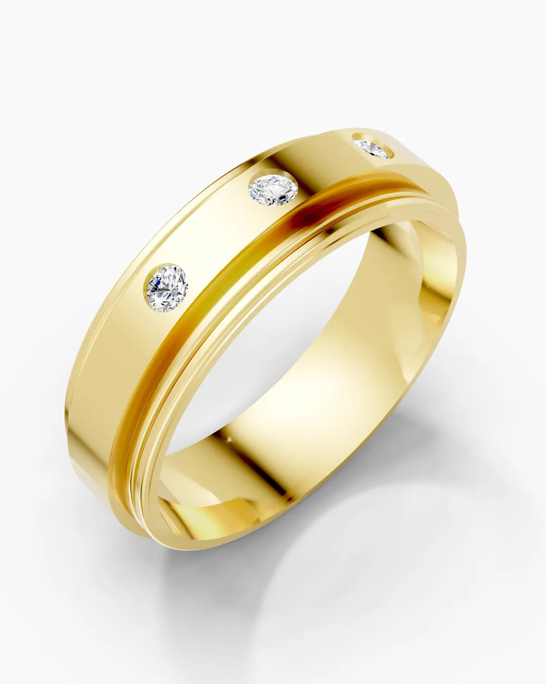 Sand Drift Men Ring