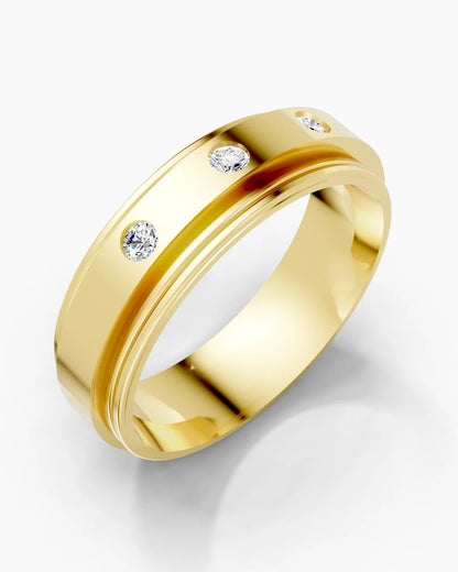 Sand Drift Men Ring