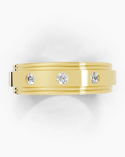 Sand Drift Men Ring