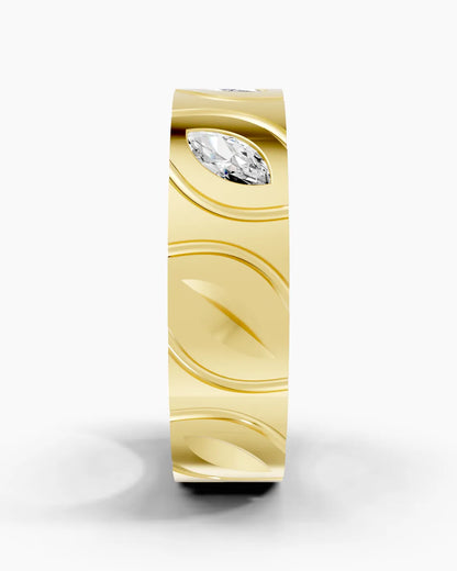 Radiance Line Men Ring