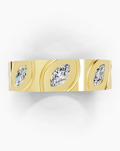 Radiance Line Men Ring