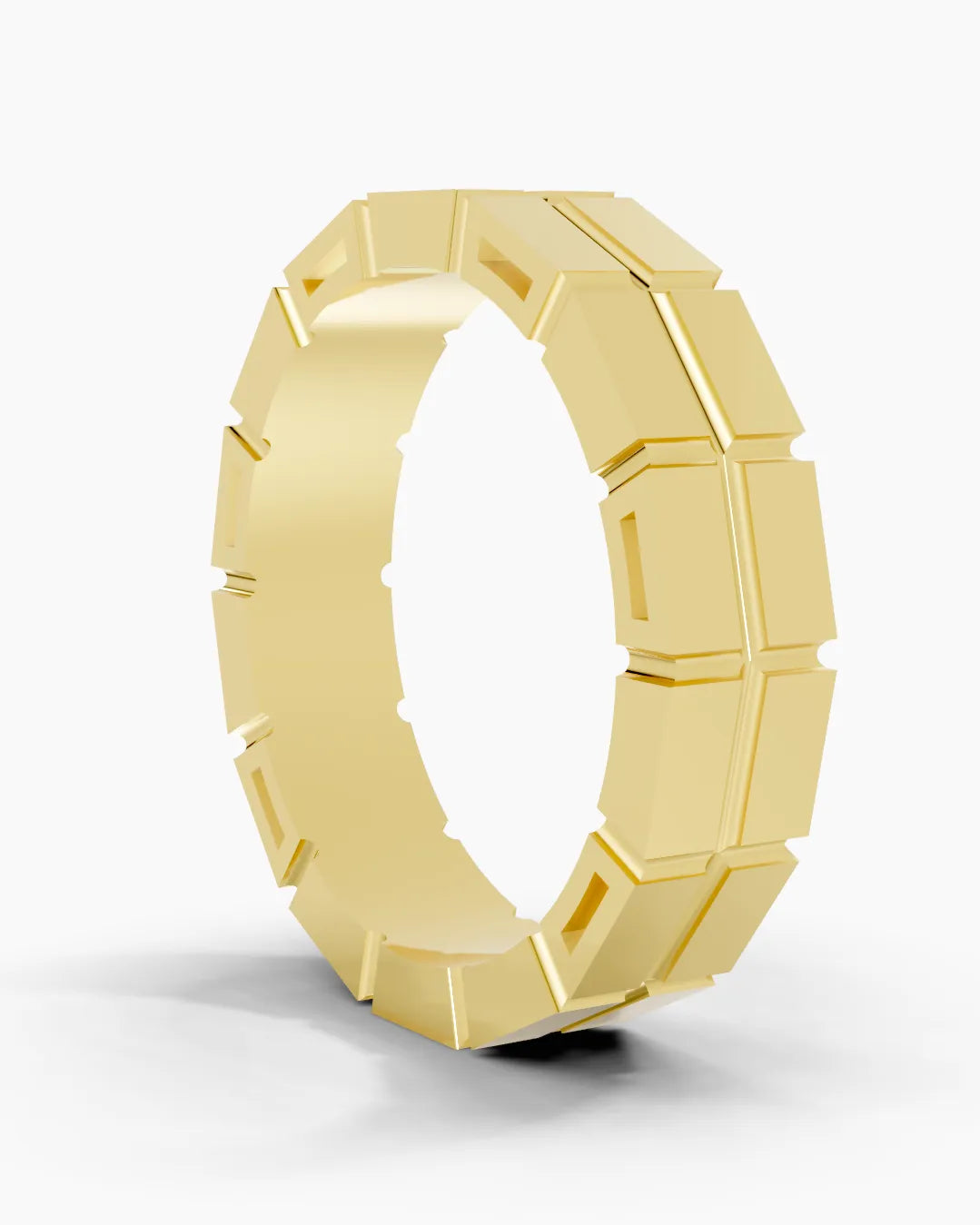Metal Weave Men Ring