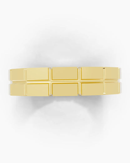 Metal Weave Men Ring