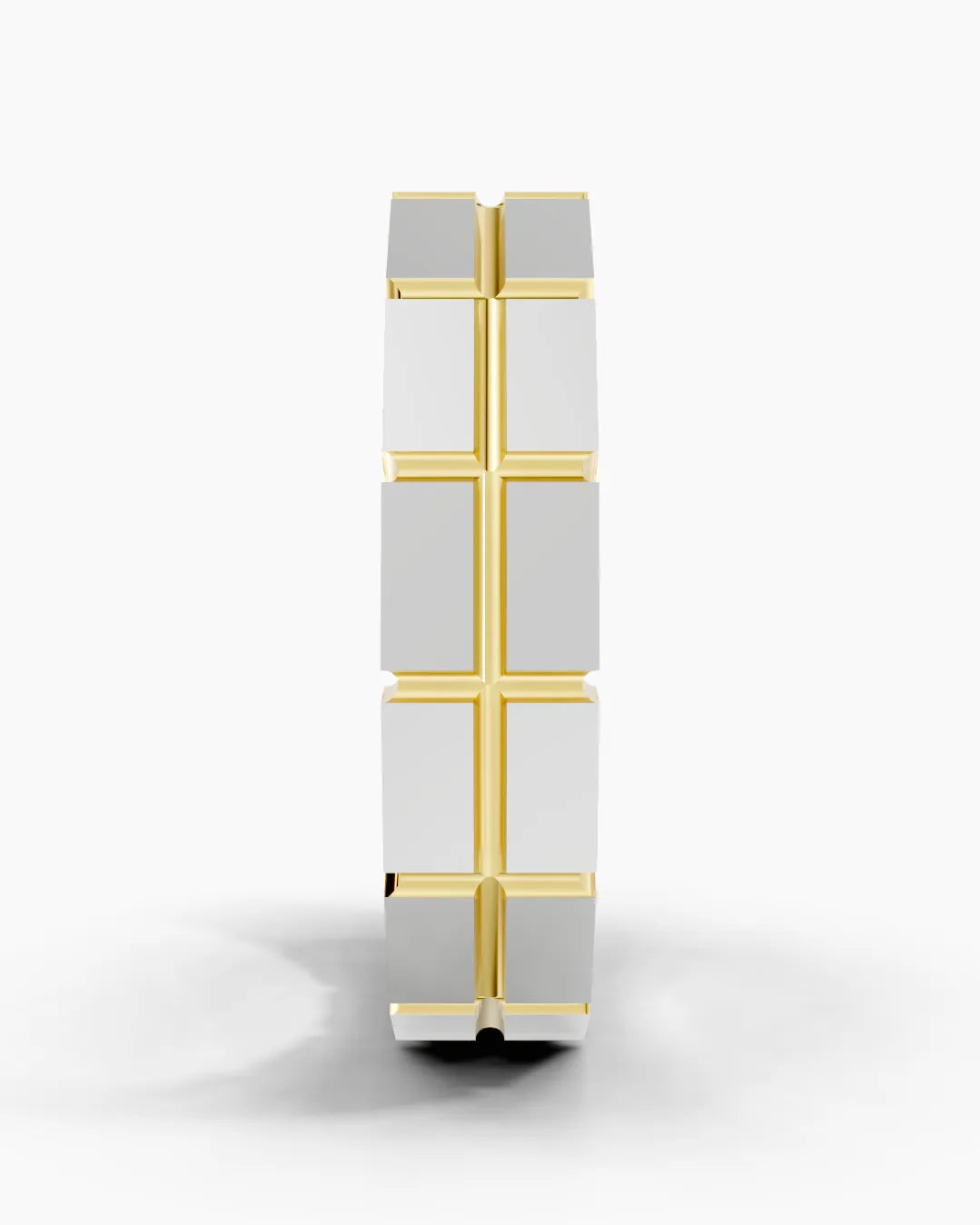 Grid Flow Men Ring