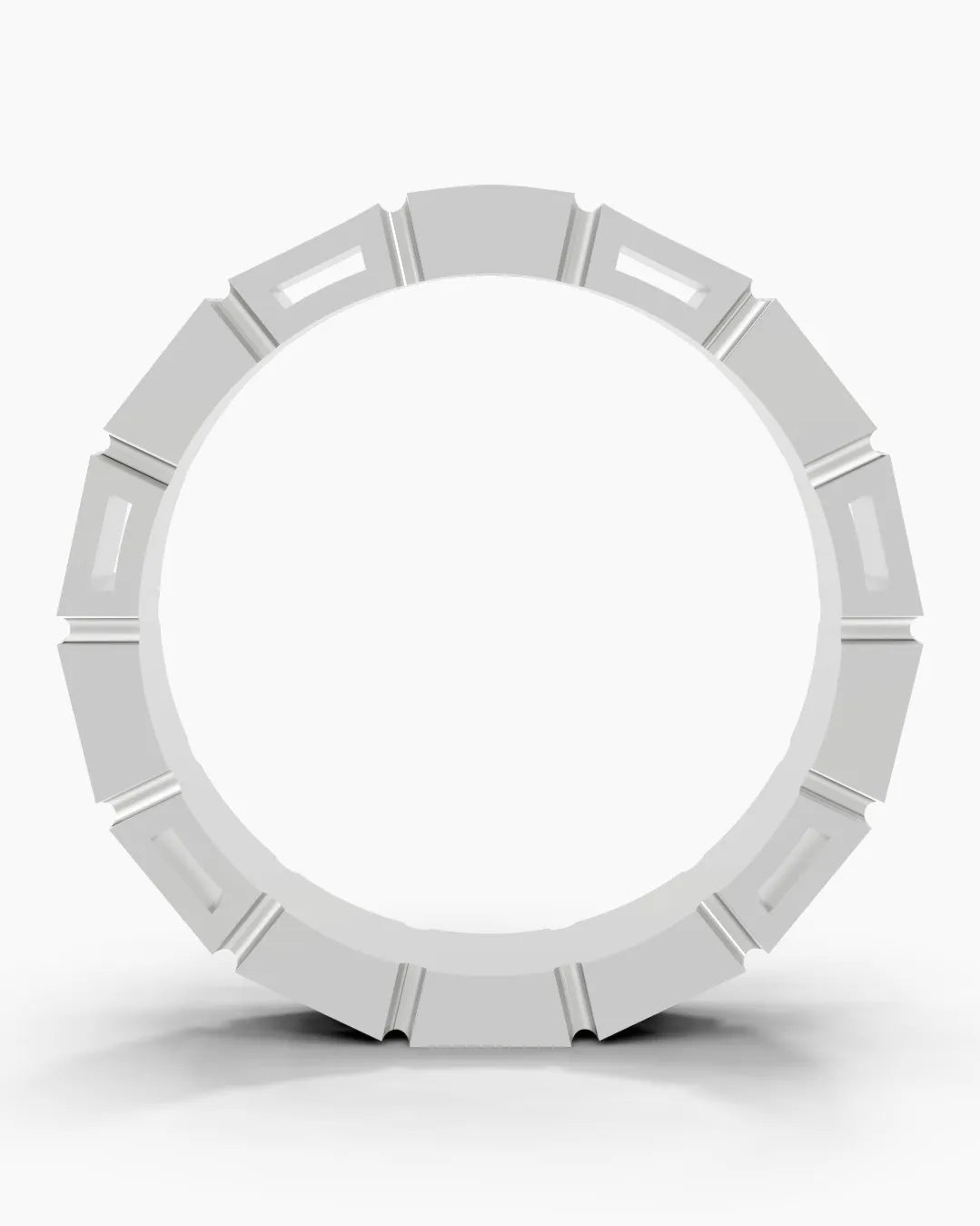Woven Square Men Ring