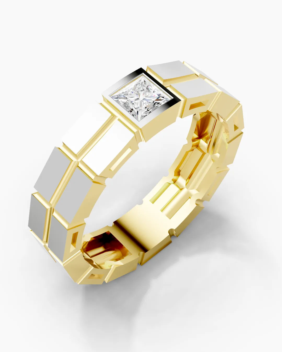 Vivid Frame Men Ring
