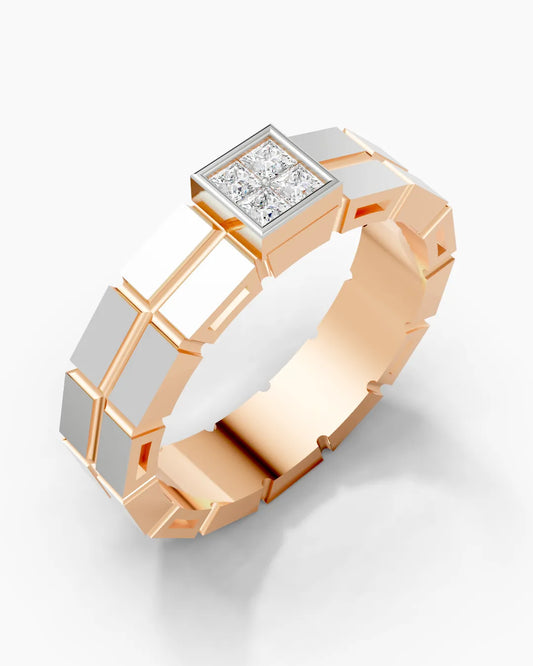 Bright Angle Men Ring