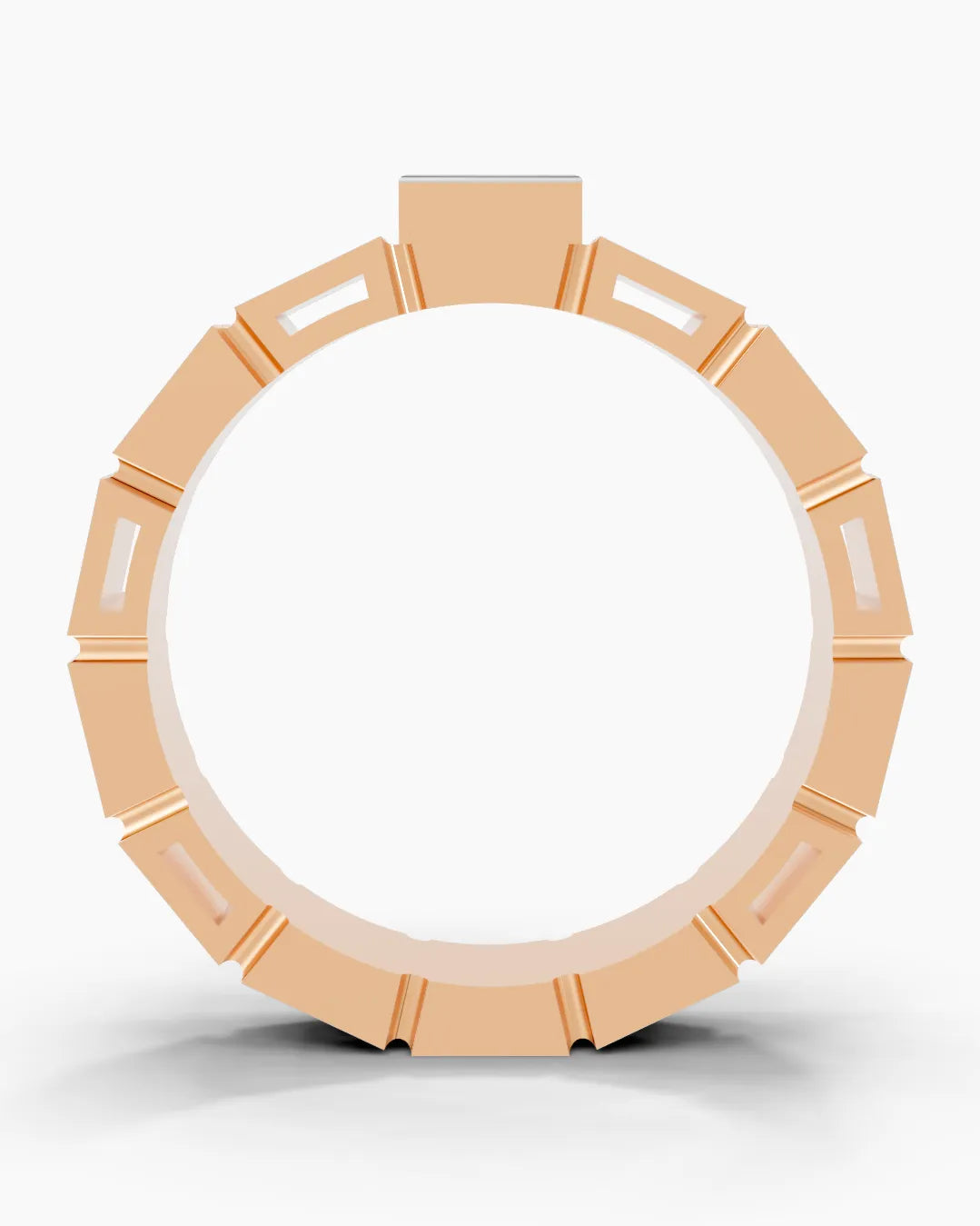 Bright Angle Men Ring