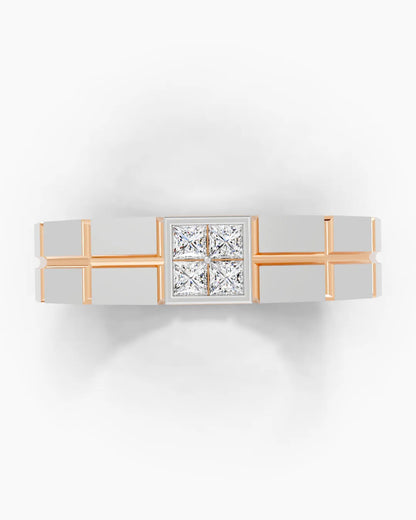 Bright Angle Men Ring