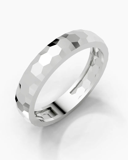 Pinstripe Line Men Ring