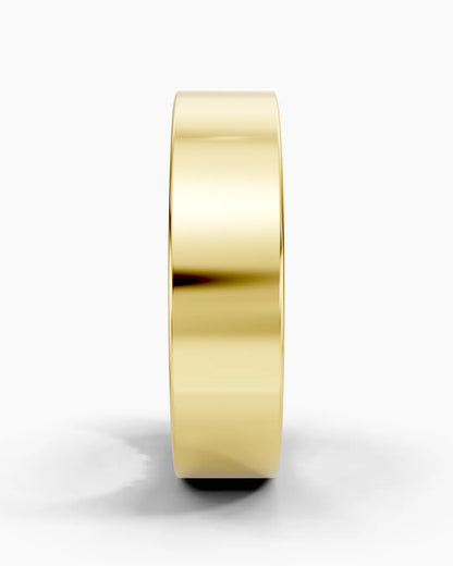 Flora Engraved Men Ring