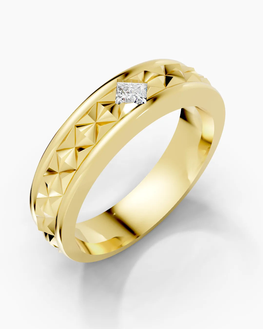 Kinetic Edge Men Ring