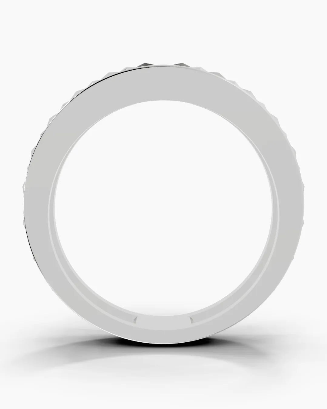 Pyramid Thread Men Ring