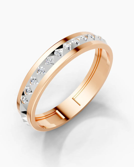 Facet Halo Men Ring