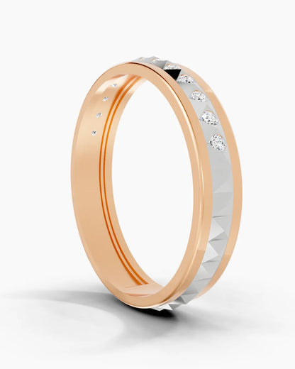 Facet Halo Men Ring