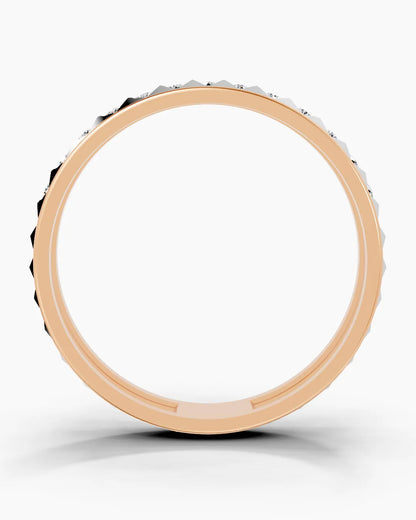 Facet Halo Men Ring