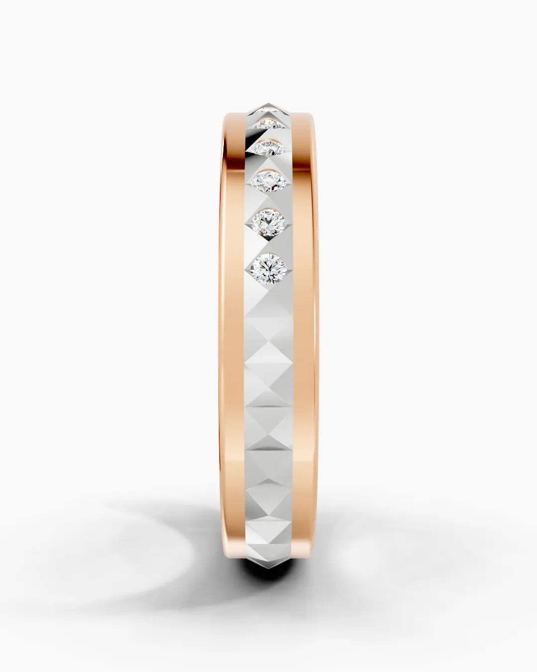 Facet Halo Men Ring