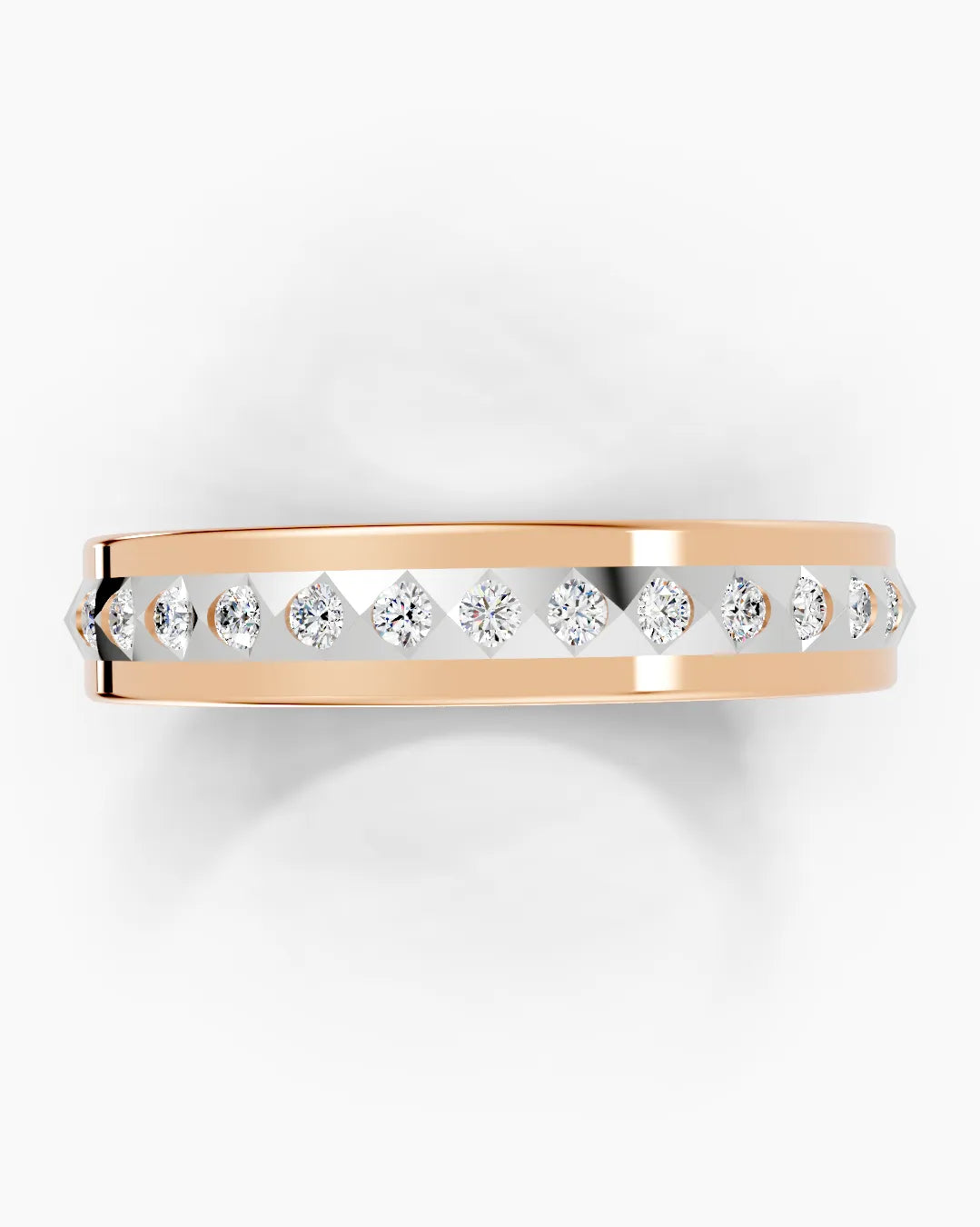Facet Halo Men Ring