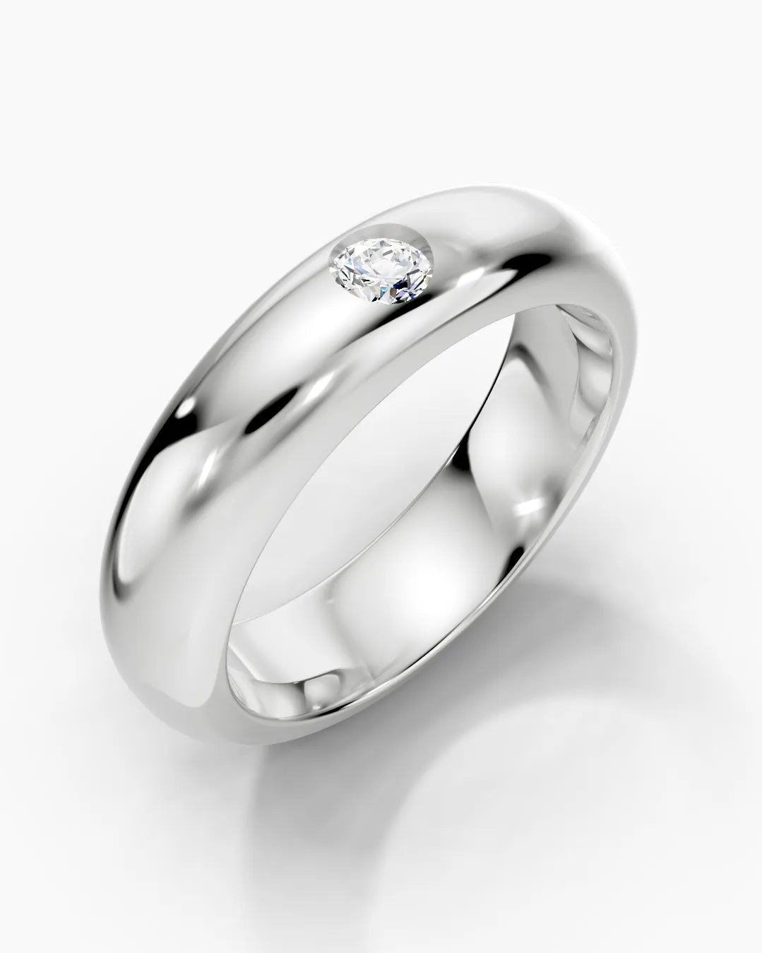 Quiet Arc Men Ring